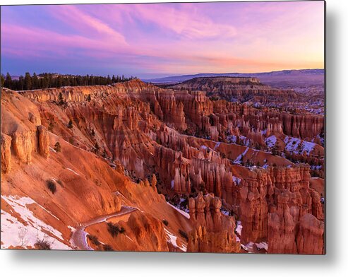 Natioanl Park Metal Print featuring the photograph Bryce Canyon at Sunrise by Jonathan Nguyen