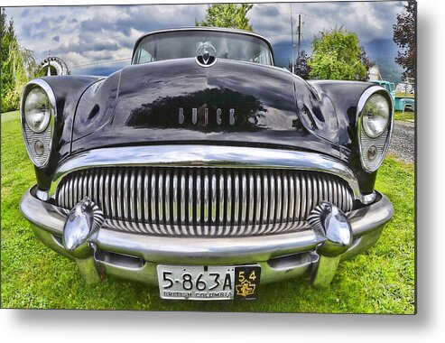Buick Metal Print featuring the photograph Buick by Lawrence Christopher