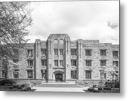 Butler University Metal Print featuring the photograph Butler University Schwitzer Residence Hall by University Icons