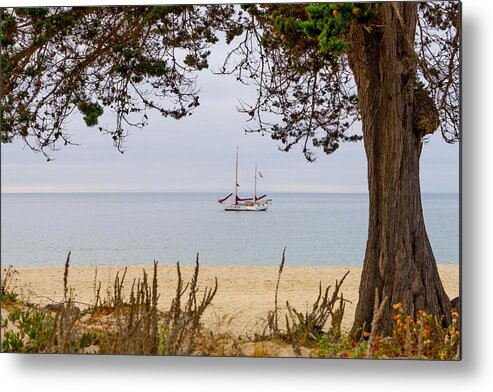 California Metal Print featuring the photograph By the Shore by Derek Dean