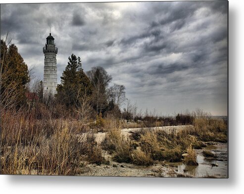 Wisconsin Metal Print featuring the photograph Cana Island by CA Johnson