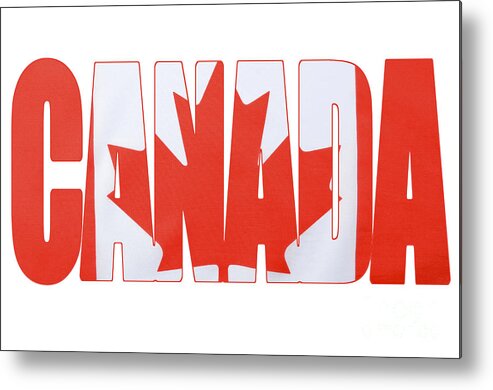  July Metal Print featuring the photograph Canadian Flag by Milleflore Images