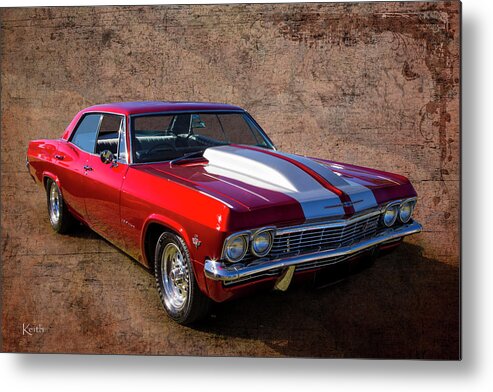 Car Metal Print featuring the photograph Candy Apple by Keith Hawley