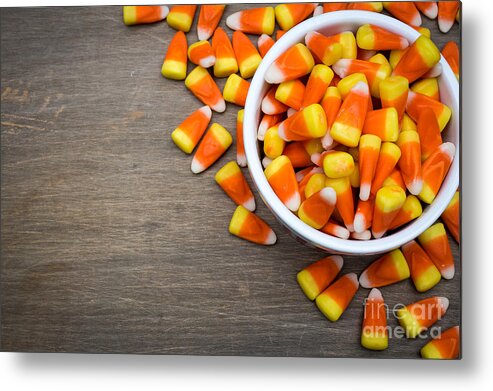 Buffet Metal Print featuring the photograph Candy Corn by Edward Fielding