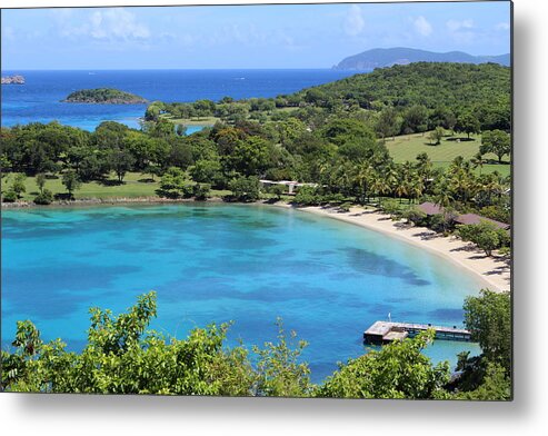 Caneel Bay Metal Print featuring the photograph Caneel Bay St. John by Fiona Kennard