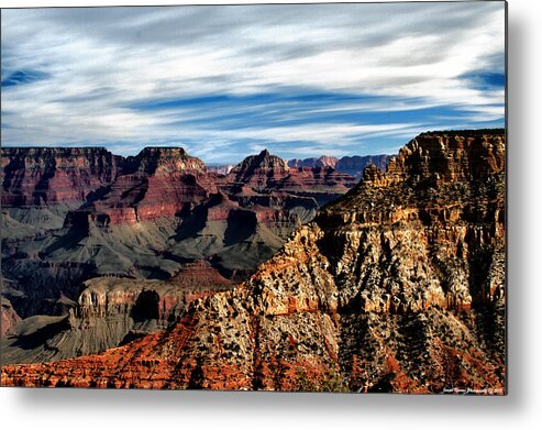 Nature Metal Print featuring the photograph Canyon Grandeur by Joseph Noonan