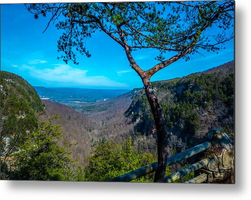 Canyon Metal Print featuring the photograph Canyon View by James L Bartlett