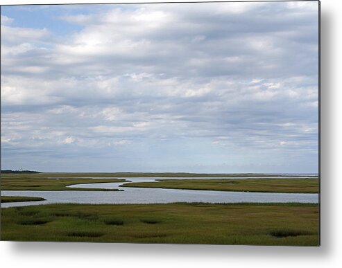 Fort Hill Metal Print featuring the photograph Cape Cod Salt Marsh by Juergen Roth