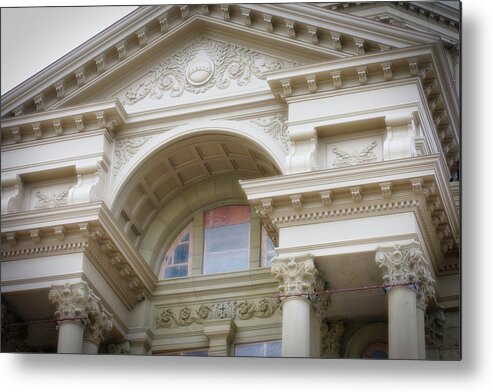 Cheyenne Wyoming Metal Print featuring the photograph Capital Building Cheyenne Wyoming 01 by Thomas Woolworth