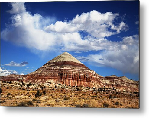 Capitol Reef National Park Metal Print featuring the photograph Capitol Reef National Park Queen of the wash by Mark Smith