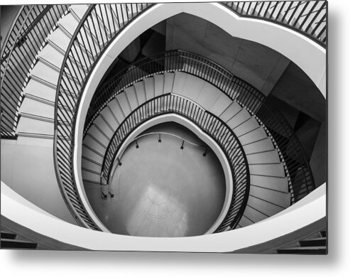 Washington Dc Metal Print featuring the photograph Capitol Stairs by Frank Mari