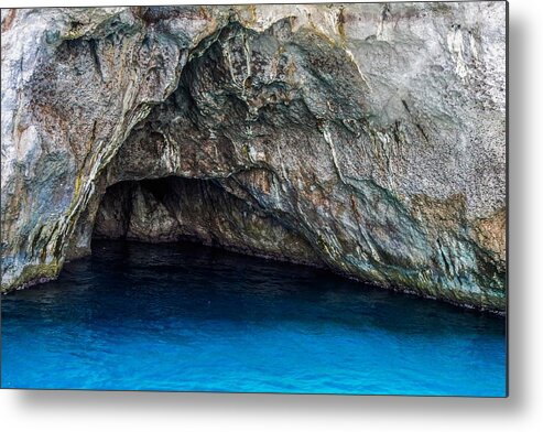 Italy Metal Print featuring the photograph Capri Grotto by Marilyn Burton