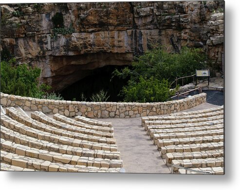 Cavern Metal Print featuring the photograph Carlsbad Cavern Entrance by Tikvah's Hope