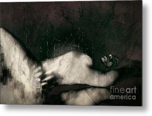  Metal Print featuring the photograph Carnal  by Jessica S