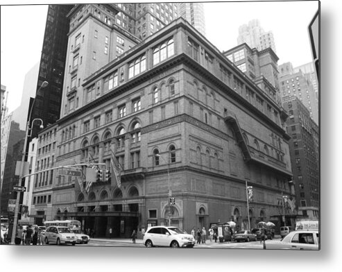 Carnegie Hall Metal Print featuring the photograph Carnegie Hall by Christopher J Kirby