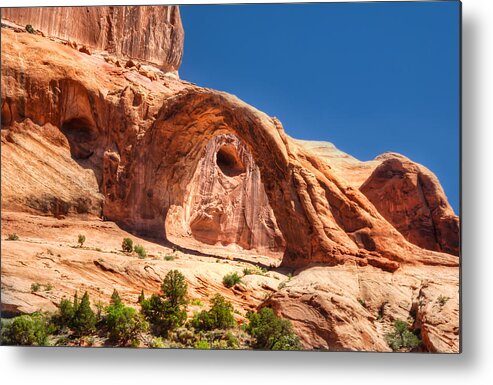 Moab Metal Print featuring the photograph Carona Arch Moab Utah by Ken Smith