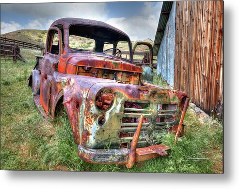 Antique Metal Print featuring the photograph Carrelic by Scott Hadley
