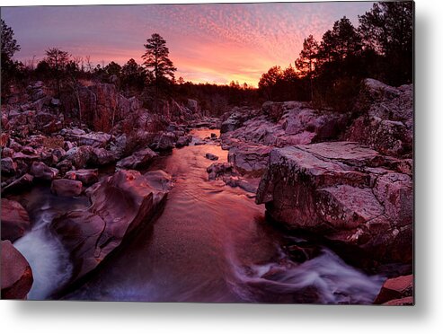 Creek Metal Print featuring the photograph Caster River Shutins by Robert Charity