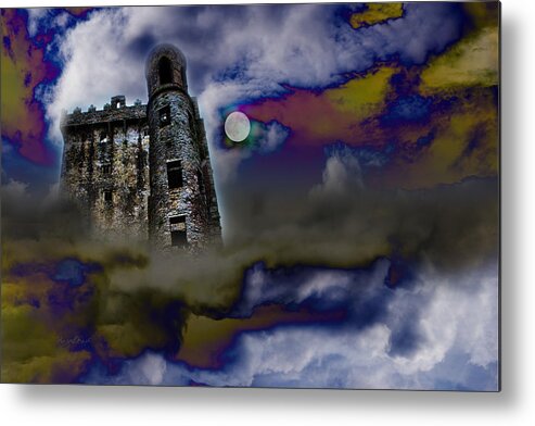 �sharon Popek Metal Print featuring the photograph Castles in the Sky by Sharon Popek