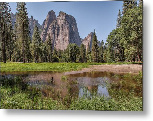 California Metal Print featuring the photograph Cathedral Rocks by Bill Roberts
