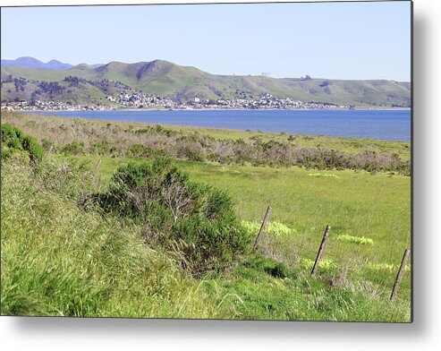 Cayucos Metal Print featuring the photograph Cayucos Coastline - California by Art Block Collections