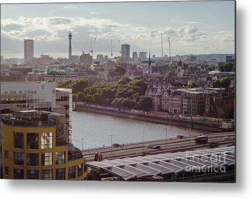 Bt Tower Metal Print featuring the photograph Central London by Perry Rodriguez