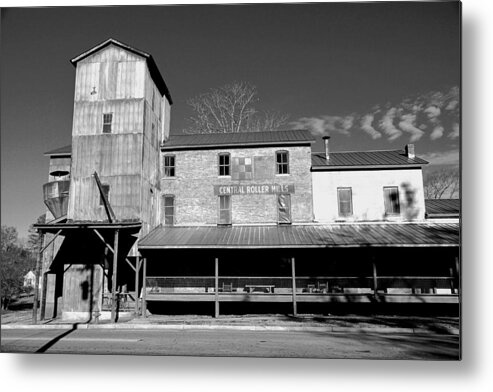  Metal Print featuring the photograph Central Roller Mill by Rodney Lee Williams