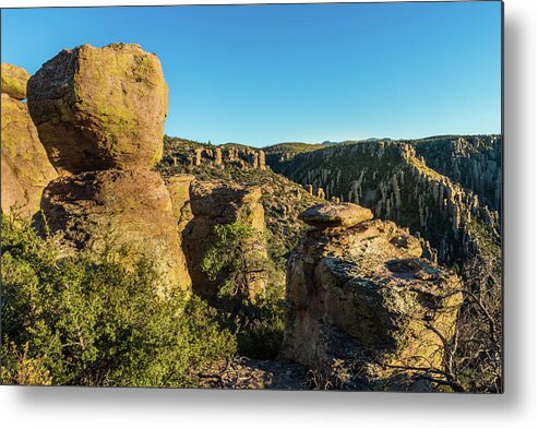 Sunset Metal Print featuring the photograph Cheers for Chiricahua by TM Schultze