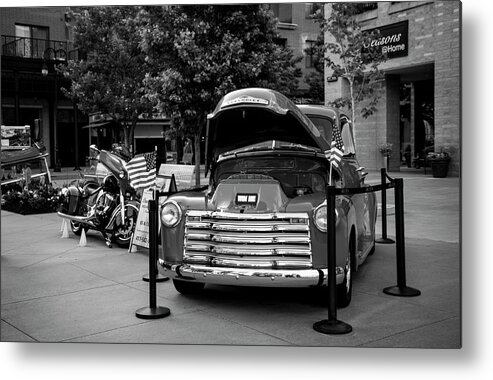 Chevy Metal Print featuring the photograph Chevrolet by Ester McGuire