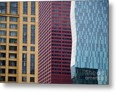 Chicago Metal Print featuring the photograph Chicago by Merle Grenz