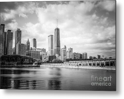 America Metal Print featuring the photograph Chicago Skyline with John Hancock Building by Paul Velgos