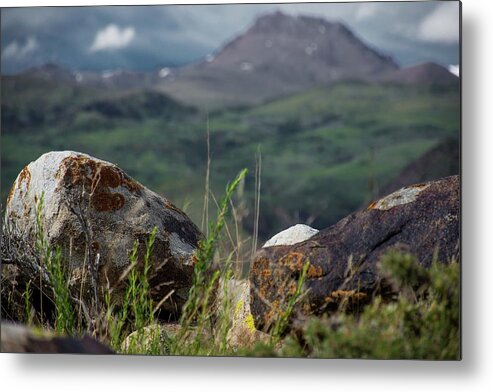 Nature Metal Print featuring the photograph Cholpon Ata by Robert Grac