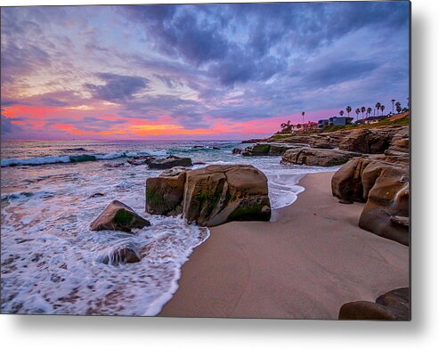 California Metal Print featuring the photograph Chris's Rock by Peter Tellone