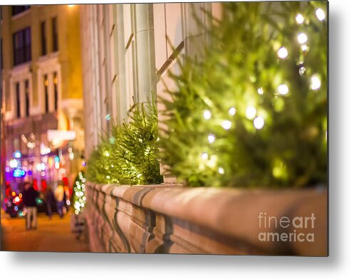 City Metal Print featuring the photograph Christmas in St Paul by CJ Benson