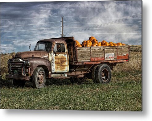 Harvest Metal Print featuring the photograph Chromatic Shipment by Becca Buecher