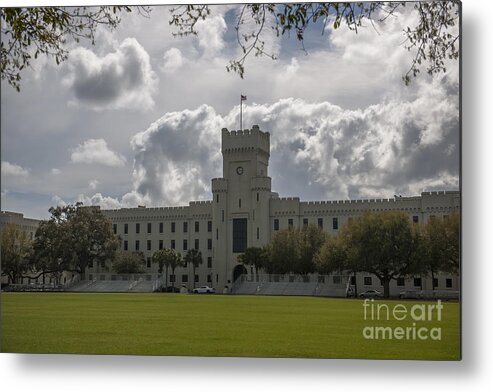 Citadel Metal Print featuring the photograph Citadel Military College by Dale Powell