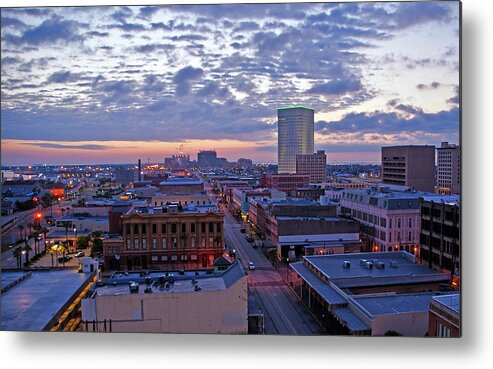 Sunrise Metal Print featuring the photograph City Dawn by John Collins