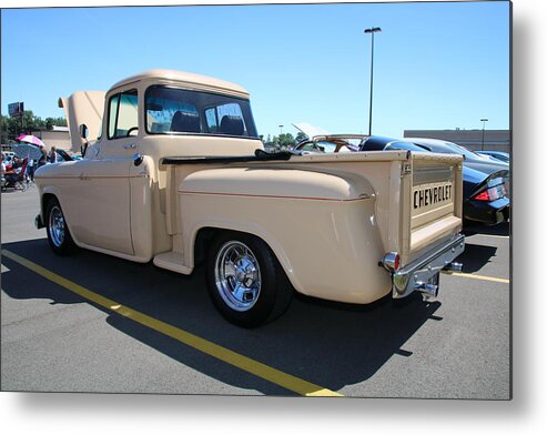 Chevy. Automobile Metal Print featuring the photograph Classic Chevy by Rick Redman
