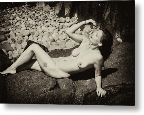 Nude Metal Print featuring the photograph Classic Nude by Hugh Smith
