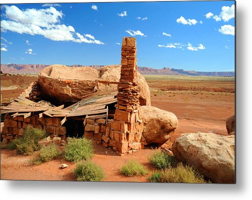 Photograph Metal Print featuring the photograph Cliff Dwellers by Richard Gehlbach