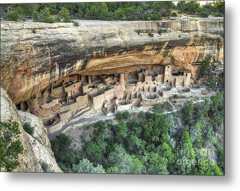 Cliff Metal Print featuring the photograph Cliff Palace by Spencer Baugh
