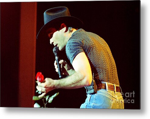 Clint Black Metal Print featuring the photograph Clint Black-0836 by Gary Gingrich Galleries