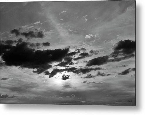 Atmosphere Metal Print featuring the photograph Cloudscape XXI BW by David Gordon