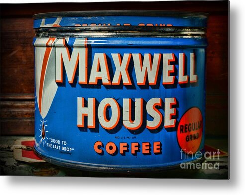 Paul Ward Metal Print featuring the photograph Coffee Drinker The Morning Brew by Paul Ward
