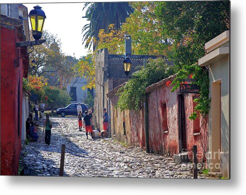  Metal Print featuring the photograph Colonia Del Sacramento 023 by Bernardo Galmarini