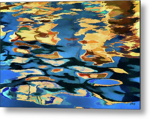 Abstract Metal Print featuring the photograph Color Abstraction LXIX by David Gordon
