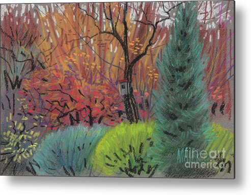 Pastel Metal Print featuring the drawing Color Harmony by Donald Maier