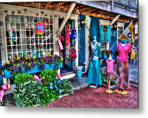 Color Metal Print featuring the photograph Colorful New England by LR Photography