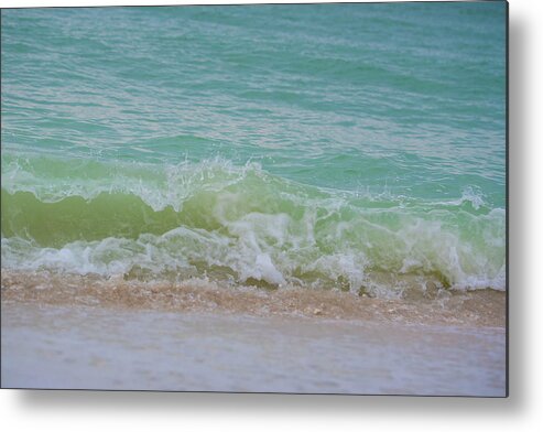 Wave Metal Print featuring the photograph Colorful Wave by Artful Imagery