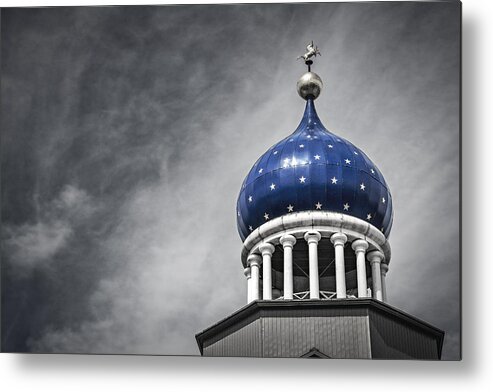 Hartford Metal Print featuring the photograph Colts Firearms Dome at Coltsville National Historical Park Hartford by Phil Cardamone